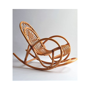 High-end <b>rattan</b> <b>chair</b> with cane <b>rattan</b> webbing, a stylish vintage <b>rattan</b> <b>chair</b> that enhances home dining, cafes, and restaurants - Product Image 4