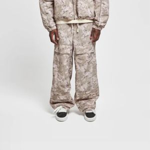 Chubasquero-Camuflaje, repelente al agua y al viento con dobladillo ajustable, capucha desmontable y ajuste recortado cuadrado - Product Image 6