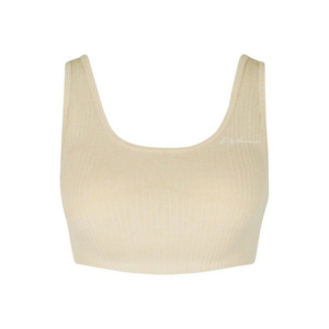 Soutien-gorge de sport pour femme sans couture Gym Crop Top Shirt / Stretch Yoga Bra For Women Running Workout Sports Bra Blue Color - Product Image 6