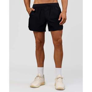 <b>Hybrid</b> 5 Reflective Black Gym <b>Shorts</b> with Drawstring-XXL - Product Image 4