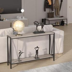 Tables de console de cadre de couleur noire de miron de conception simple avec les détails de la meilleure qualité conçus pour l'esthétique moderne et rustique - Product Image 6