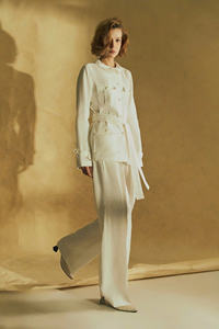 Meilleurs choix pour les femmes Pantalon droit respirant de style désert avec services ODM taille haute Fabriqué au Vietnam pour l'été - Product Image 3