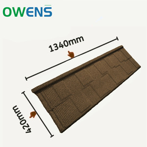 2025 nhà máy sản xuất chất lượng cao sản xuất tại Trung Quốc đá tráng kim loại thép mái ngói trái phiếu mới mái ngói - Product Image 4