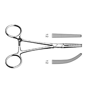 Pinzas Quirúrgicas Manuales de Acero Inoxidable Kocher Rectas de 14 CM, Pinzas Arteriales de Clase II, Certificación CE Individual, Aprobadas por ISO - Product Image 2