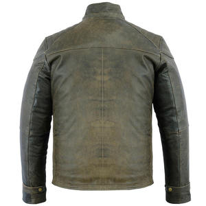 2024 nouveau automne hommes veste en cuir décontracté revers mince en cuir veste hommes mode urbain PU fermeture éclair vestes courtes - Product Image 3