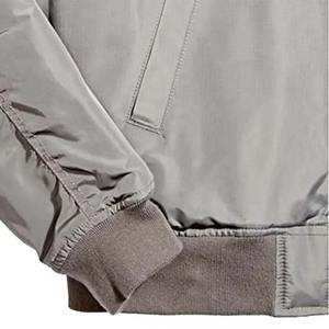 Chaquetas de bombardero para hombre, precio al por mayor, más vendidas, chaqueta de bombardero ligera de Color sólido para hombre, nueva alta calidad - Product Image 5