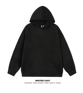 Hiver Casual Hoodies Imprimé Unisex Fleece Warm Hooded Sweatshirts Pullovers Fashion Unisex Streetwear - Product Image 2