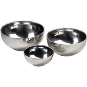 Cuenco de acero inoxidable con acabado pulido, duradero, fácil de limpiar y perfecto para servir comidas en cualquier ocasión - Product Image 5