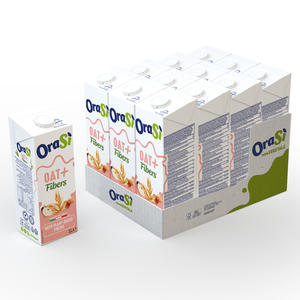 Boissons végétales OraSi Avoine + Fibres 1 litre 12 unités - Product Image 2