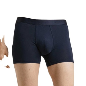 Calzoncillos bóxer urbanos cómodos para hombre, ropa interior duradera ligera transpirable suave de algodón elástico, perfecta para ropa activa e informal - Product Image 2