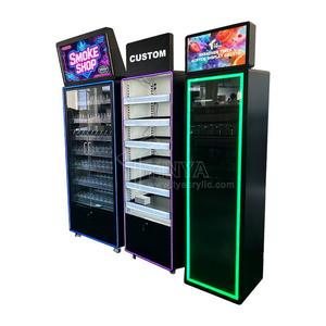 ตู้โชว์บุหรี่แบบล็อคได้ พร้อมไฟ LED แบบลิ้นชัก สำหรับร้านขายบุหรี่ - Product Image 4