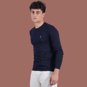 OEM Người Đàn Ông Của Biểu Tượng Tùy Chỉnh T-Shirt <span class=keywords><strong>100</strong></span>% Cotton Hữu Cơ <span class=keywords><strong>Polyester</strong></span> Chất Lượng Cao Với Đầy Đủ Tay Áo Dài Chiều Dài 200 Gram Vải Trọng Lượng - Product Image 2