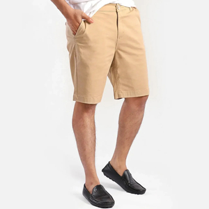 Short en twill 100 % coton avec logo personnalisé OEM, coupe décontractée, style streetwear, short de travail pour homme, lavage à la machine - Product Image 6