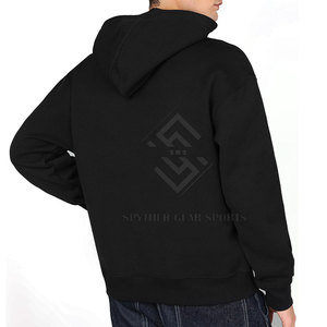 Hoodies décontractés à capuche pour hommes, imprimés, personnalisables, respirants, en molleton de coton/polyester écologique, service OEM pour l'hiver - Product Image 6