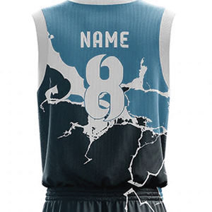Uniforme de baloncesto Ropa deportiva para hombre Alta calidad Bajo MOQ Logotipo personalizado Uniforme de baloncesto ligero y transpirable - Product Image 6