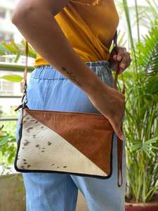 Nouvel arrivage de sacs à main en cuir de vachette Hair On Hide pour femmes sacs à main de créateur multi-usages sacs à bandoulière en cuir véritable de haute qualité - Product Image 3