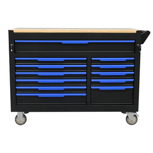 Oem Heavy Duty 12-Drawer kim loại bàn làm việc với bánh xe cho nhà để xe và hội thảo lưu trữ - Product Image 5