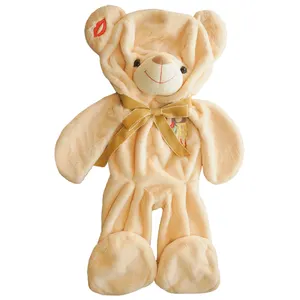 Wholesale Customized Unstuffed Big Teddy Bear Skin Empty Plush Toy Giant Teddy Bear Unstuffed Plush Animal Skins
