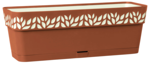 Balconetta Cloe Con Riserva D'acqua Cm. 50x18x17 H Col. Grafito - Product Image 1