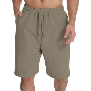 Custom Color Solid Color Knitted Eco-Friendly Canvas High Elastic Waist <b>Quick</b> <b>Dry</b> Casual Sportswear Wholesale Price Men <b>Shorts</b> - Product Image 4