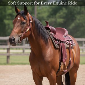 Selle de cheval en cuir de qualité supérieure pour un confort et une performance ultimes | Durable, élégante et ergonomique pour les cavaliers - Product Image 2