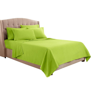 Ensemble housse de couette King Size de luxe Simple couette couette motif imprimé fil naturel lavé coton draps taies d'oreiller maison hôtel - Product Image 4