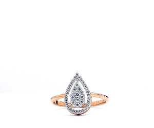 Lujo estilo europeo y americano nueva fila anillo de diamantes 925 Plata con incrustaciones de diamantes de alto carbono accesorio de moda Popular - Product Image 1