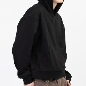 Fabricant de sweats à capuche personnalisé Designer de luxe Pull en éponge française grande taille vierge sweat à capuche court sweat hudi pour hommes - Product Image 1