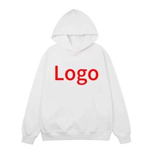 Sweat-shirts à capuche pour hommes, coupe oversize, épaules tombantes, logo personnalisé brodé, 100% polyester polaire respirant, en promotion - Product Image 4