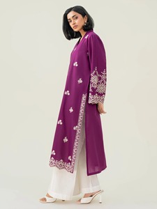 Womens Hi Party Wear 2025 Trending Bridal Wear Vestido de gasa multicolor Ropa de fiesta Nuevos últimos diseños Vestidos de boutique para mujeres - Product Image 4