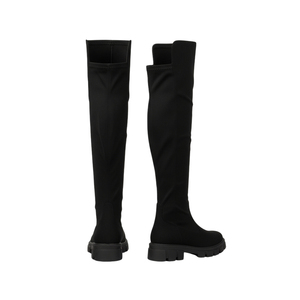 Bottines noires pour femmes, au-dessus du genou - Product Image 6