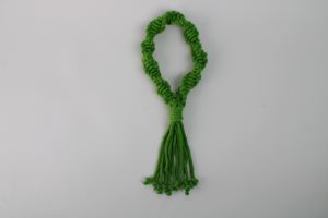 Corde torsadée robuste pour chien avec poignée à boucle, améliore la prise en main et réduit les morsures destructrices - Product Image 1