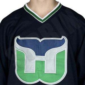 Camiseta de hockey Toronto Leafs personalizada premium-Uniformes de hockey canadienses personalizados con nombre y número personalizados para adultos/jóvenes/niños - Product Image 5