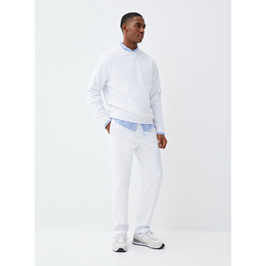 Sudadera con Capucha y Pantalones de Chándal Oversize para Hombre, con Logotipo Personalizado, Ligera, 600 GSM, 100% Algodón, para Invierno - Product Image 3