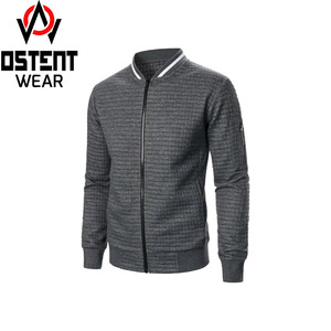 2024 Custom Made High Quality Men's Winter Sports Bomber <b>Jacket</b> Stand Collar Waterproof Canvas Material Wholesale Low Price - Product Image 5