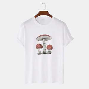 Streetwear sérigraphie personnalisée en gros Streetwear ourlet brut bord coupé graphique Boxy t-shirt court de haute qualité pour hommes - Product Image 4