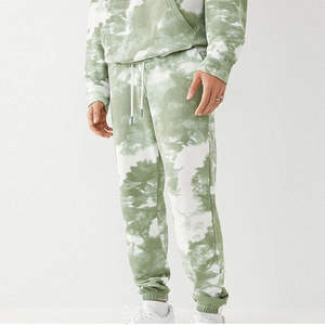 Venta caliente transpirable invierno hombres Tie Dye impreso chándal nueva moda deportes y ropa activa más tamaño correr precio al por mayor - Product Image 4