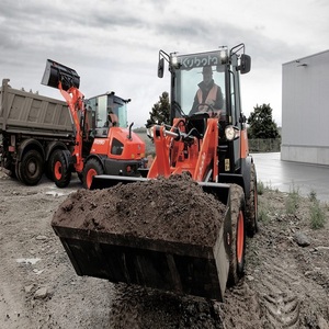 Livraison rapide, chargeuse-pelleteuse multifonctionnelle Kubota HW 5.3t, mobilité sur chenilles, moteur diesel, garantie de 3 ans pour les travaux lourds - Product Image 3