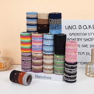 Élastiques à <span class=keywords><strong>cheveux</strong></span> pour filles et femmes, Funtopia 15 pièces, élastiques pour <span class=keywords><strong>cheveux</strong></span> épais, sans dommages, sans plis - Product Image 1