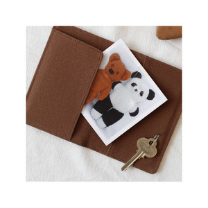 Estuche para pasaporte Cute Unique Characters 100% algodón Almacenamiento seguro Tarjeta de embarque - Product Image 2