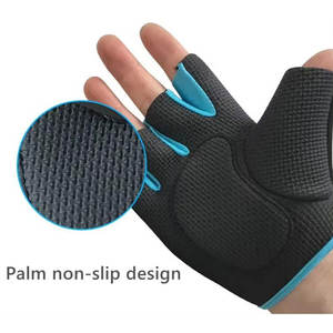 Unisex Black Color Cycling & Running <b>Gloves</b> Lightweight & <b>Warm</b> Wholesale Outdoor Fitness Customized - Product Image 3