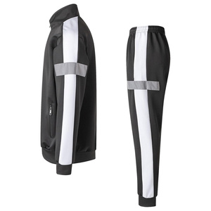 Conjunto de chándal de hombre de alto rendimiento Ropa deportiva de ajuste personalizado con estampado de marca personal y bordado disponible - Product Image 2