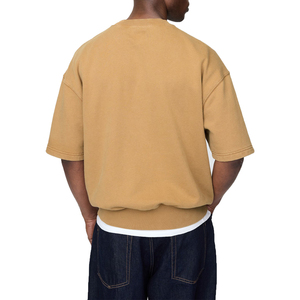 Sudadera de cuello redondo de Terry francés pesado, jersey con logotipo personalizado, sudadera de mujer, ropa de calle, Sudadera con capucha de talla grande al por mayor - Product Image 3