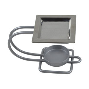 Quemador de Incienso Moderno Diseñado con Metal de Acero de Alta Calidad con Acabado Plateado, Último Modelo de Porta Incienso - Product Image 1