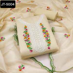 Indian and Pakistani Style Salwar Kameez for Ladies with Heavy Embroidery and Stone Work Wedding and <b>Festival</b> Wear Salwar Kameez - Product Image 2