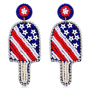 Boucles d'oreilles Huggie perlées de style classique faites à la main avec une perle comme pierre principale inspirée du cône de crème glacée de l'Inde par glowin fashion - Product Image 6