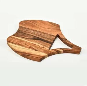 Planche à découper en bois dur tout usage à forte demande idéale pour couper les viandes, hacher les légumes et servir des collations à la maison ou dans les cafés - Product Image 2