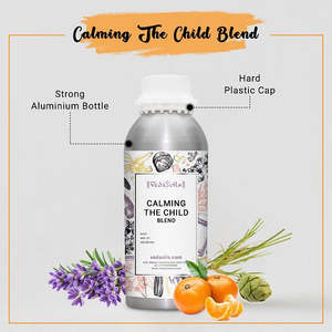 Child Calming Pure Essential Oil <b>Blend</b> with Lavender Rose Sandalwood Vanilla Organic Seeds Firming Moisturizing Properties - Product Image 6
