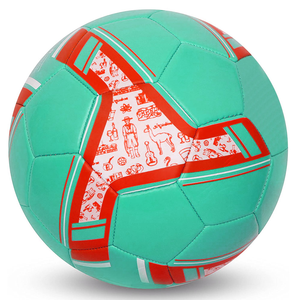 ลูกฟุตบอลเย็บด้วยเครื่องจักรแบบเต็มตัว พิมพ์ลาย 12 แผง พร้อมลายนูน |   ลูกฟุตบอลฝึกซ้อมคุณภาพสูง - Product Image 3