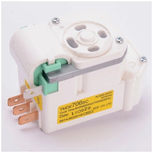 TMDE 706 SC Minuterie de dégivrage remplaçable Nouvelle pièce de rechange électrique en plastique 220V <span class=keywords><strong>pour</strong></span> réfrigérateur-congélateur <span class=keywords><strong>pour</strong></span> ménage et hôtels - Product Image 1